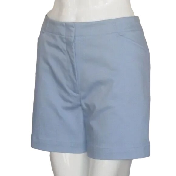 new Nike Golf Shorts, 14, Light Blue, Zipper/Clasp, Pockets, stretch - Picture 3 of 16